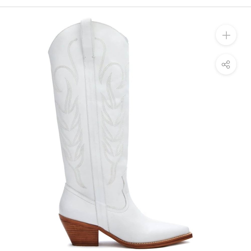 Matisse white western boot